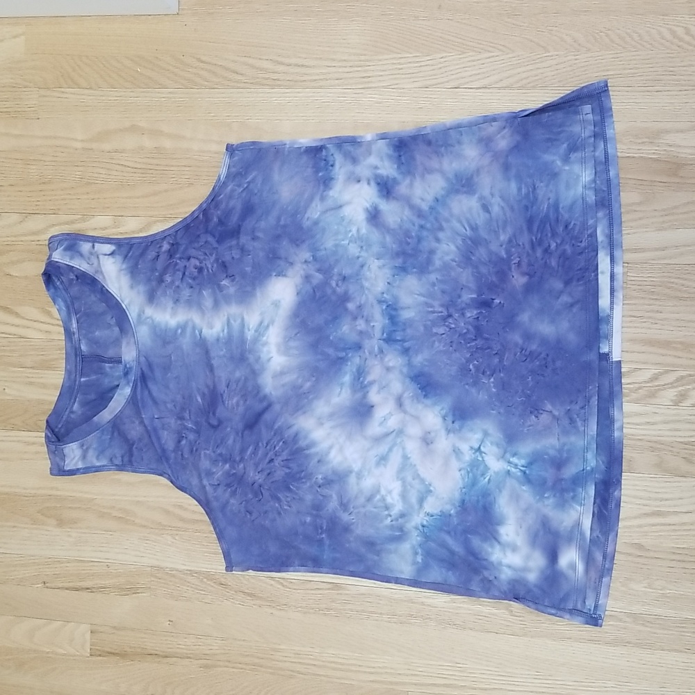 Tie dye muscle tank
